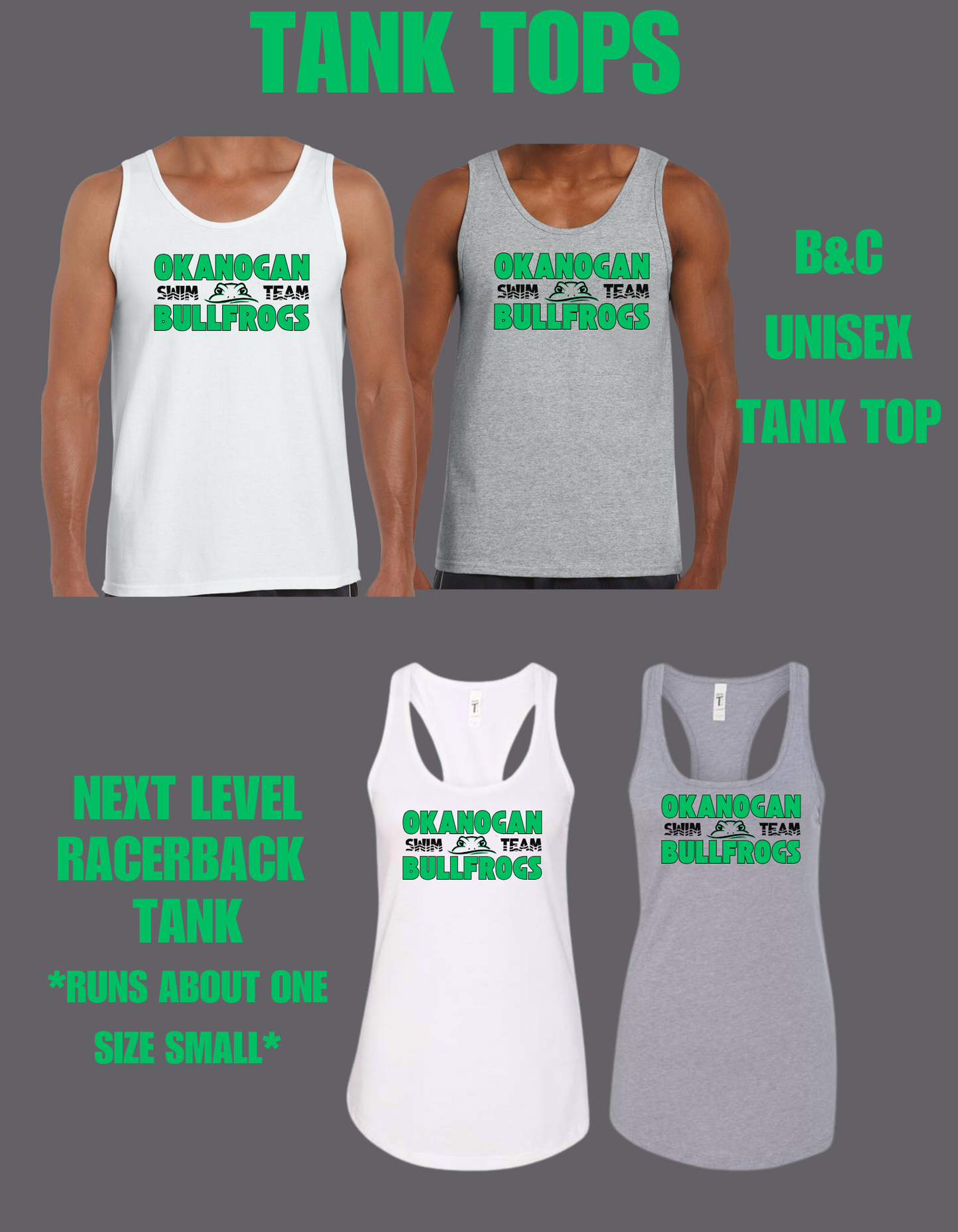 Okanogan Swim Tank Tops