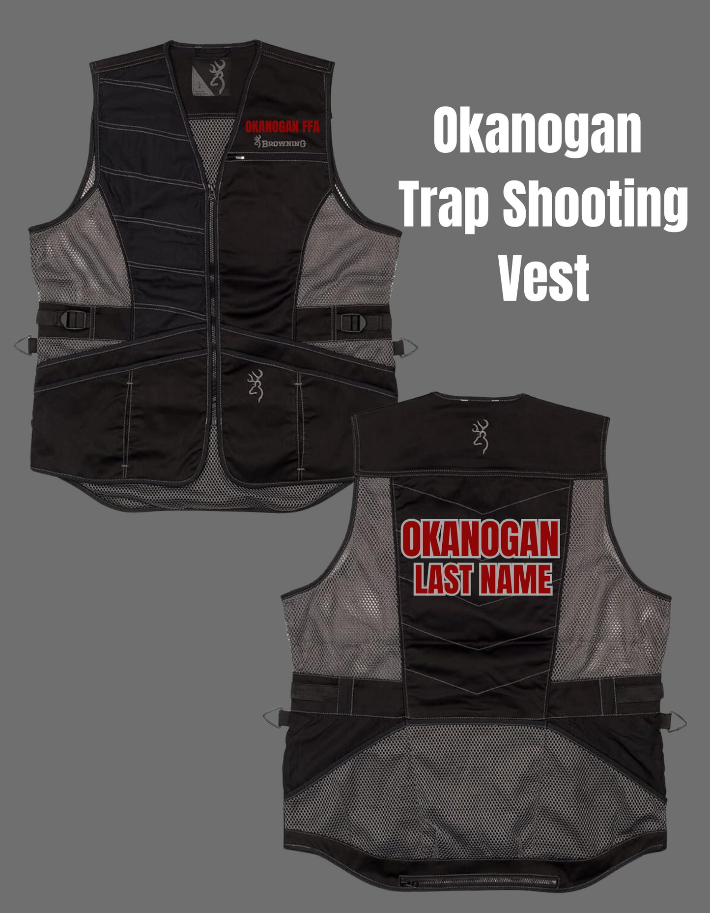 Okanogan FFA Trap Shooting Team Vest