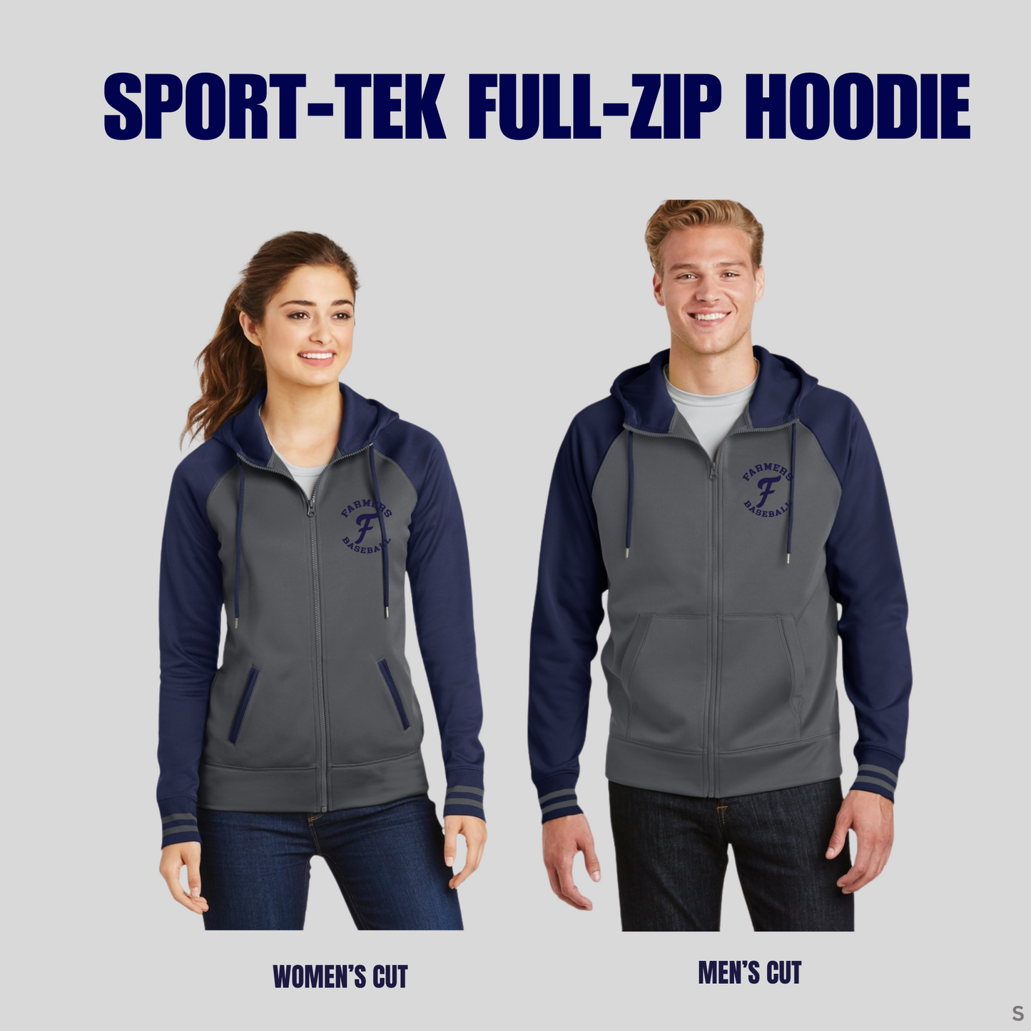 Farmers Varsity Full-Zip Hoodie-Men’s/Women’s