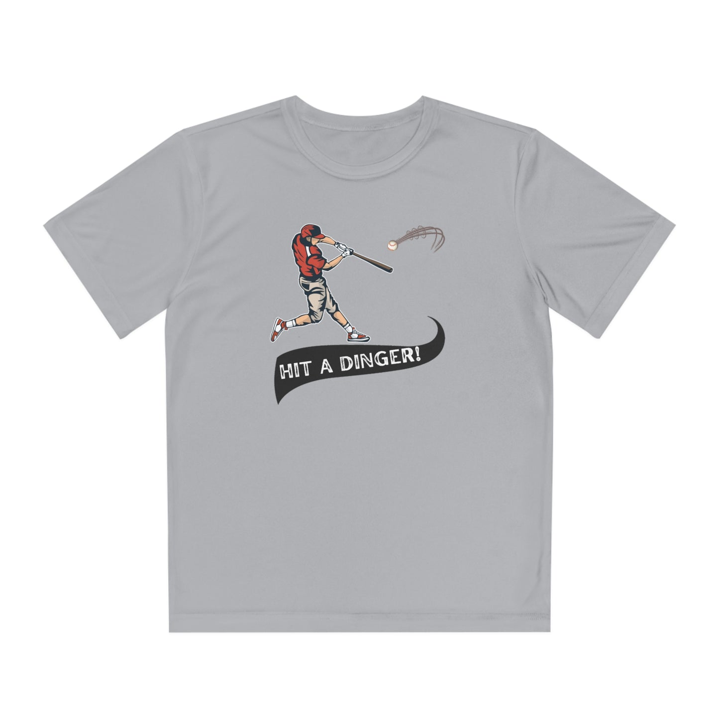 HIT A DINGER TEE--Youth Competitor Tee