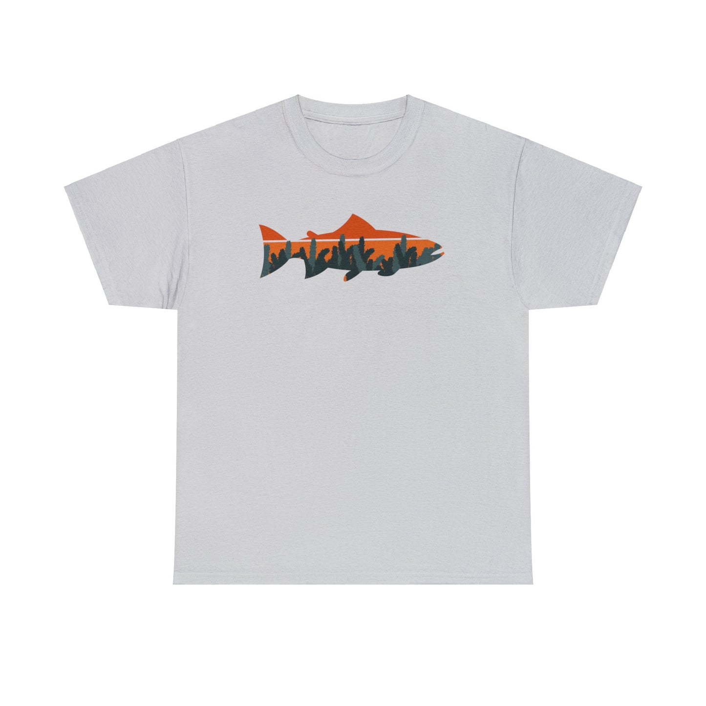 TROUT TEE-Unisex Heavy Cotton Tee