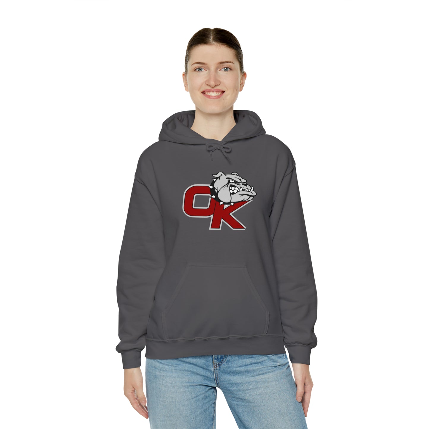 OK BULLDOGS-Unisex Heavy Blend™ Hooded Sweatshirt