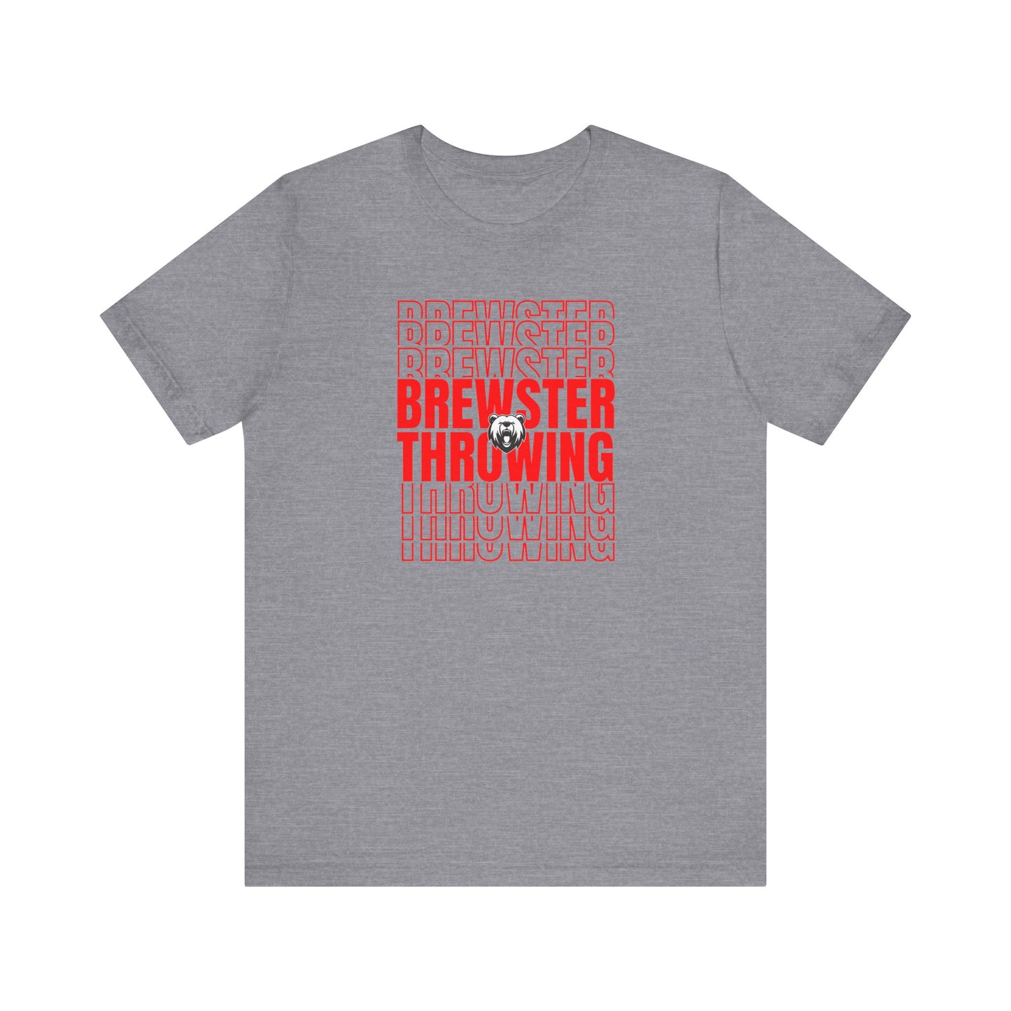 Brewster Throwing Unisex Jersey Short Sleeve Tee