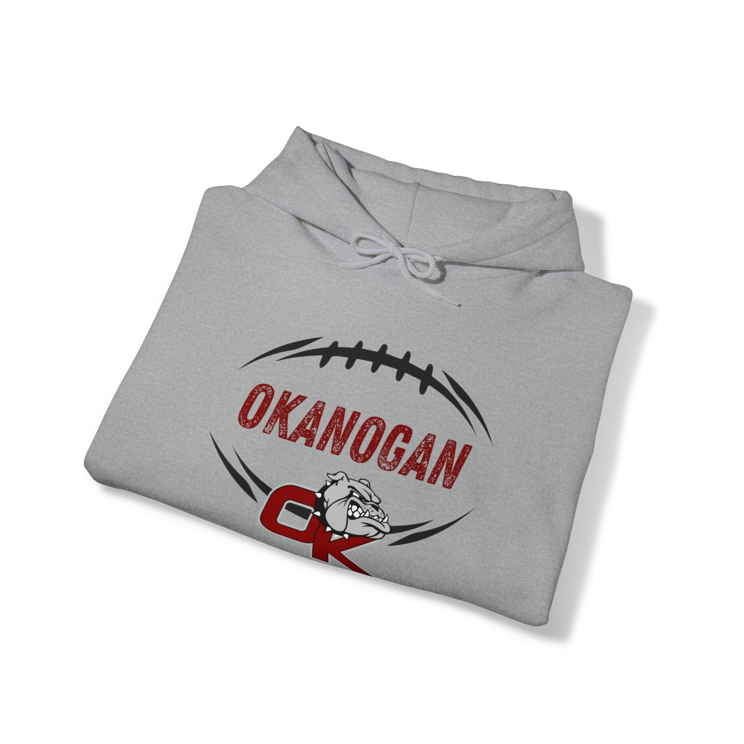 BULLDOGS FOOTBALL-Unisex Heavy Blend™ Hooded Sweatshirt