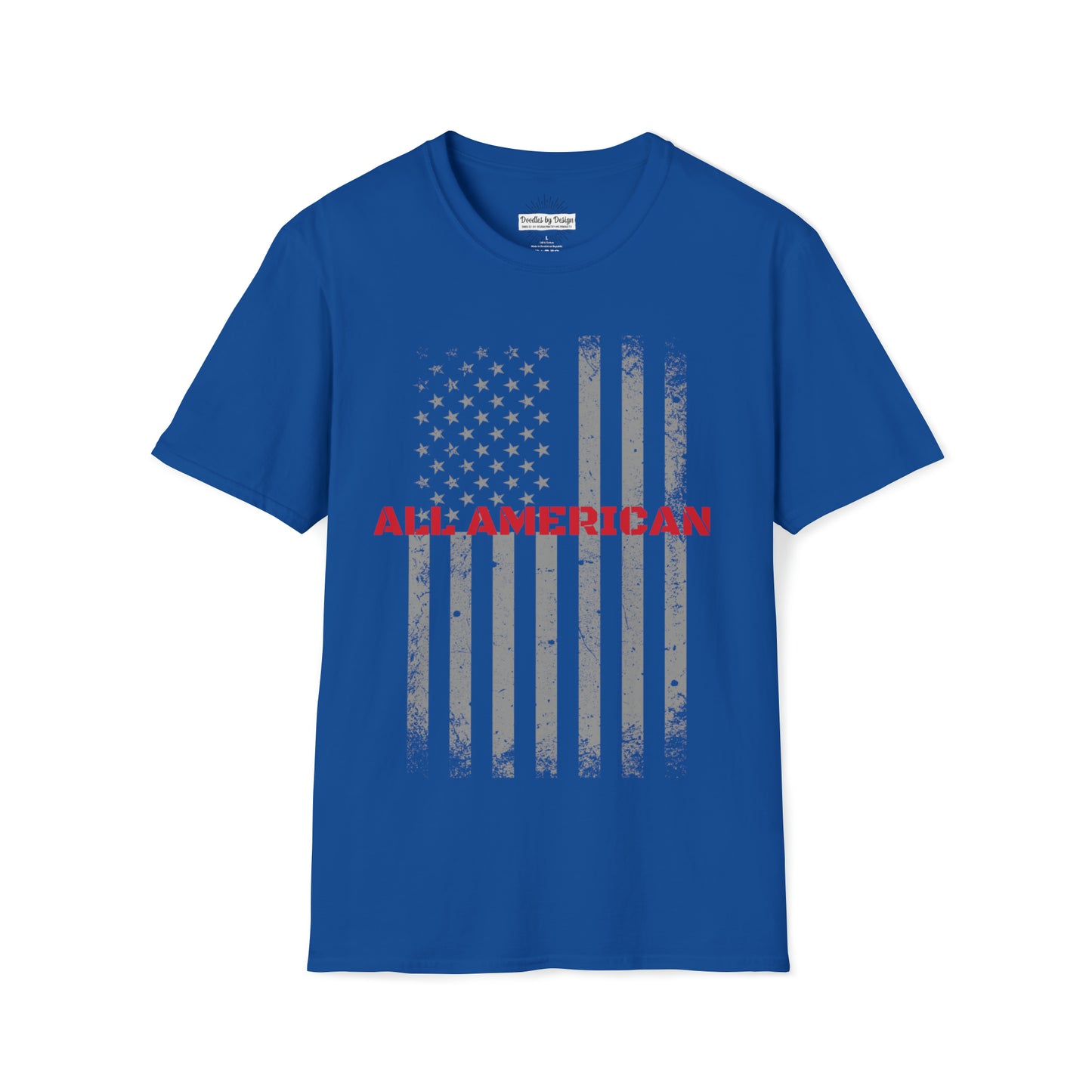 ALL AMERICAN TEE-Unisex Softstyle T-Shirt