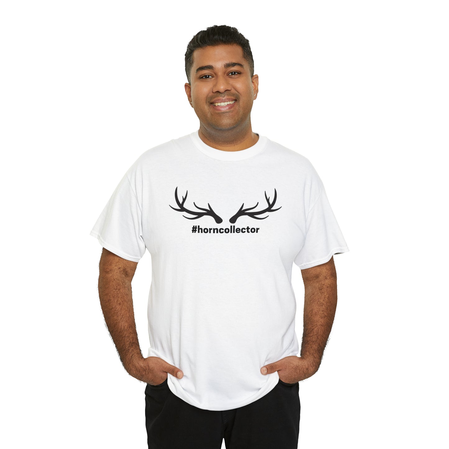 #HORNCOLLECTOR TEE-Unisex Heavy Cotton Tee