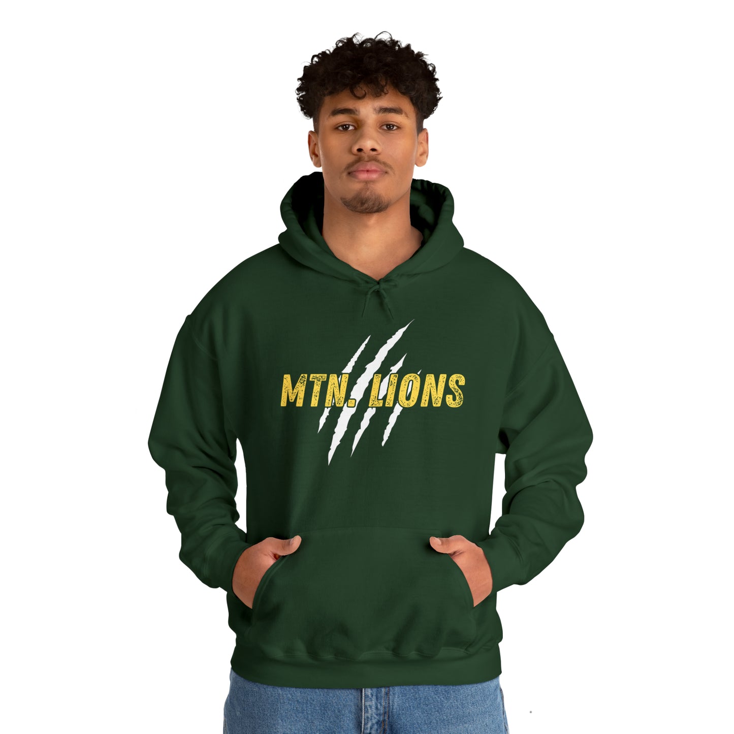 LB MTN LIONS CLAW HOODIE-Unisex Heavy Blend™ Hooded Sweatshirt