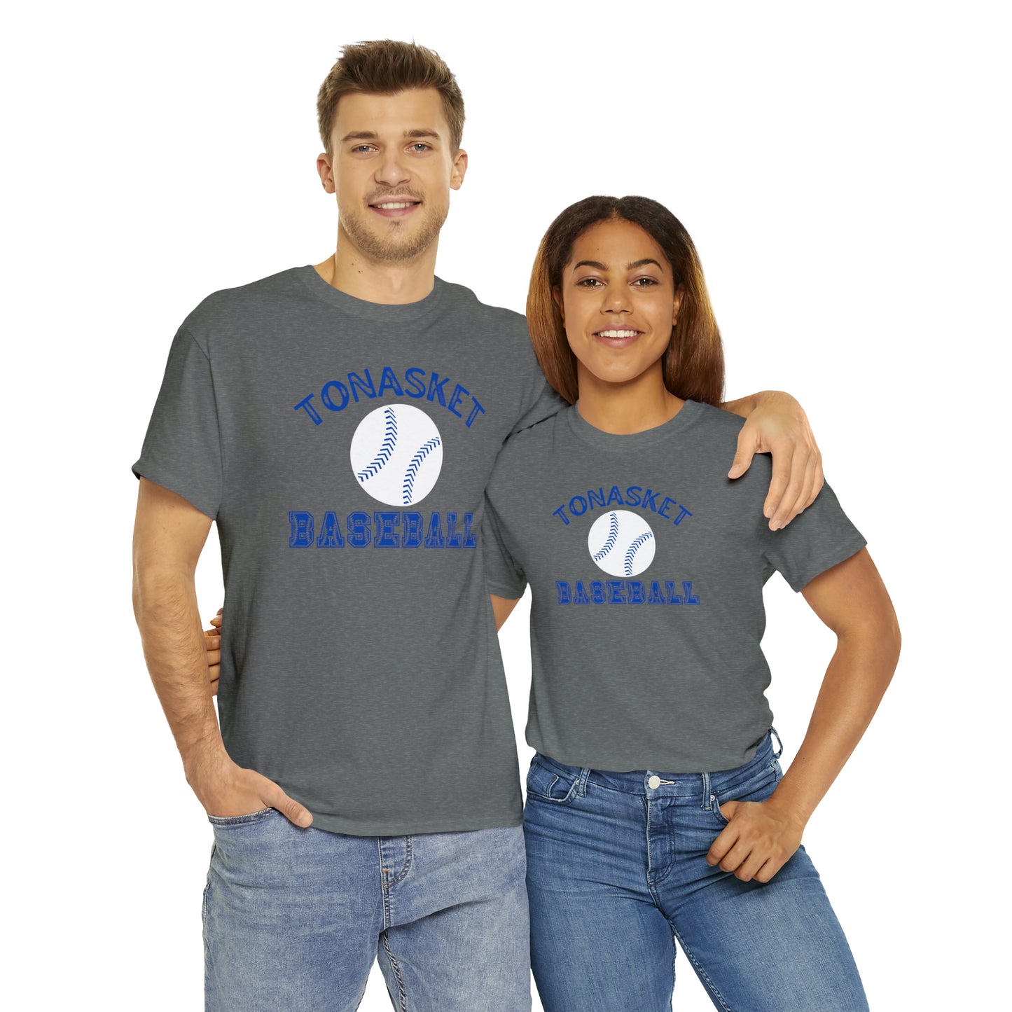 TONASKET BASEBALL-Unisex Heavy Cotton Tee