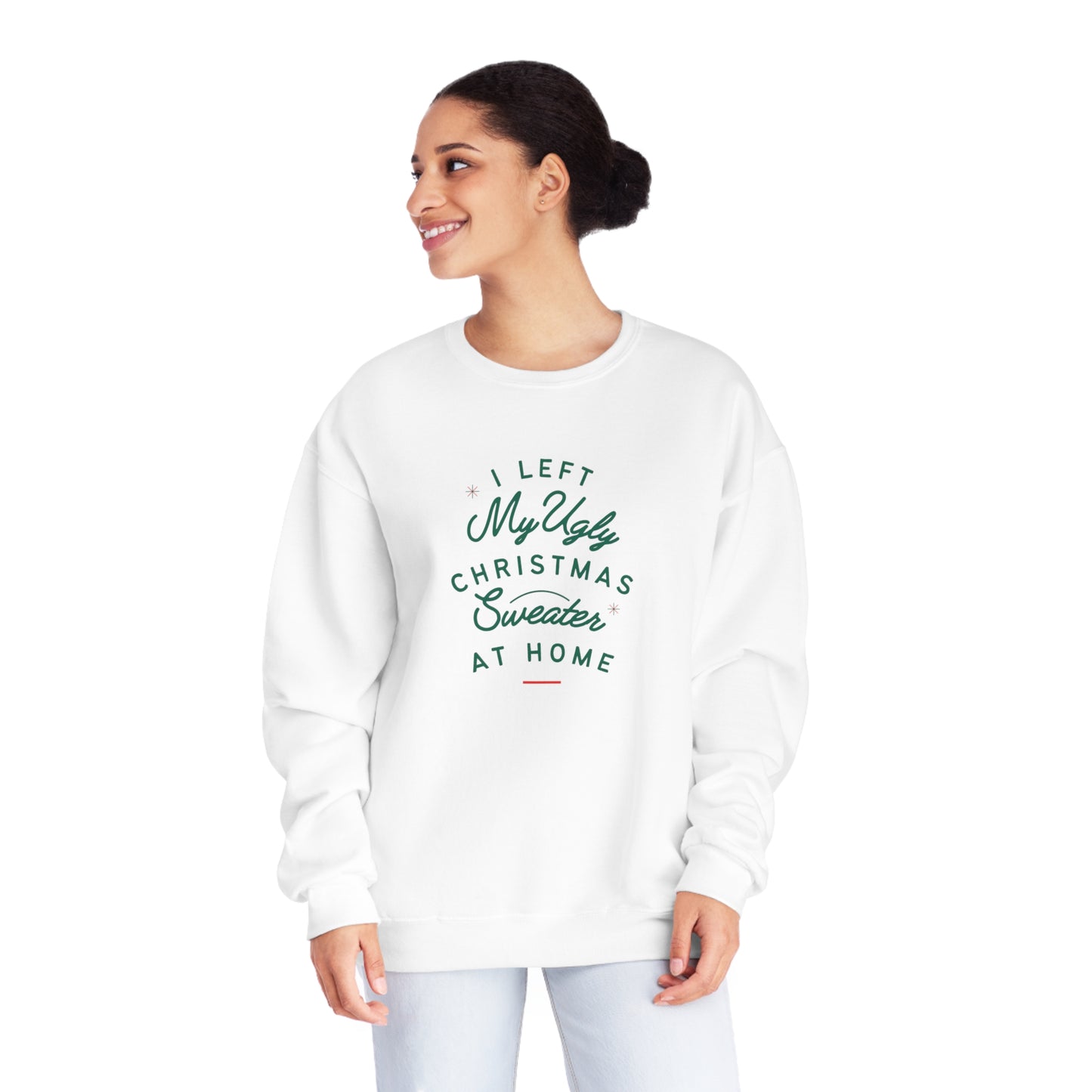 Ugly Christmas Sweater Crewneck Sweatshirt