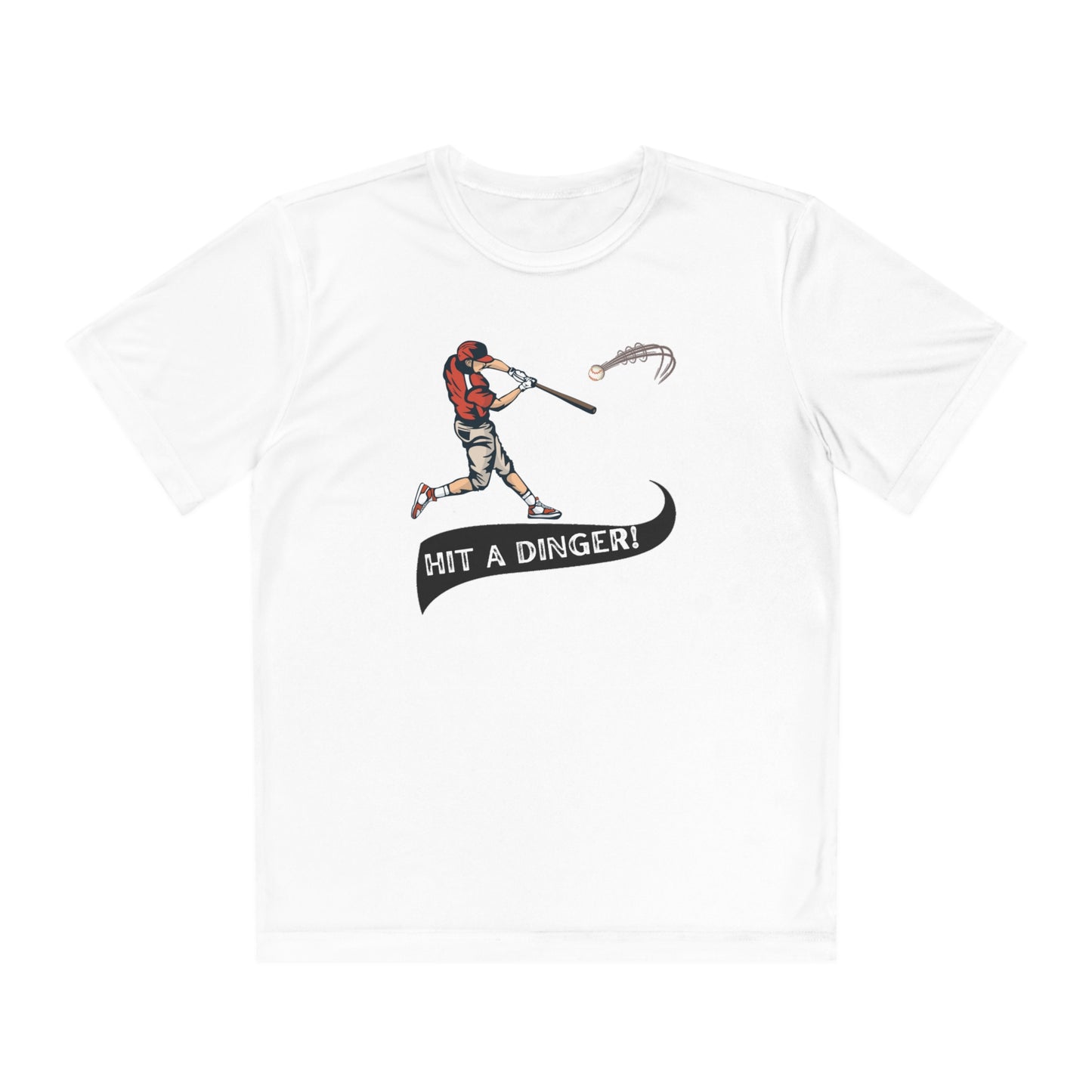 HIT A DINGER TEE--Youth Competitor Tee