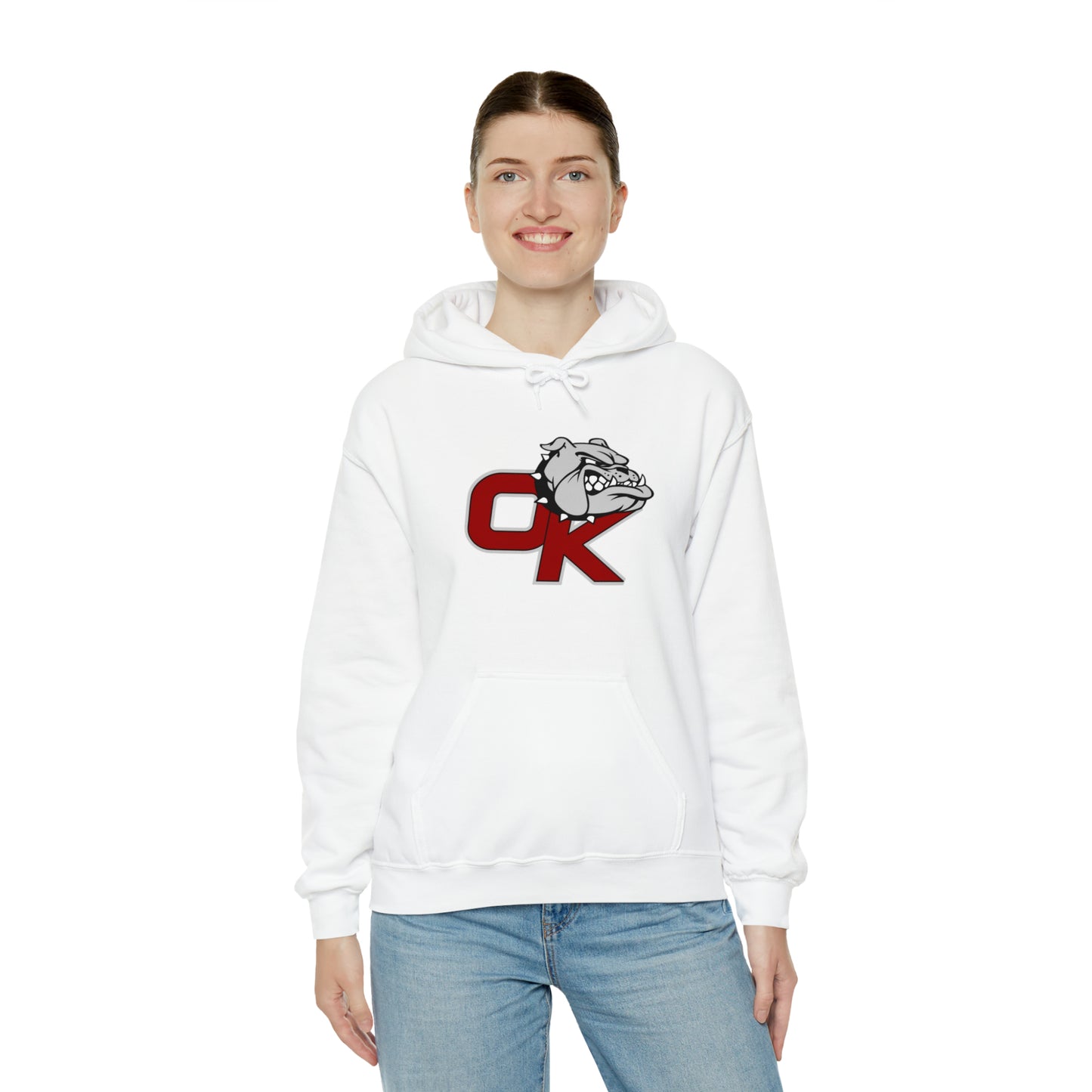 OK BULLDOGS-Unisex Heavy Blend™ Hooded Sweatshirt