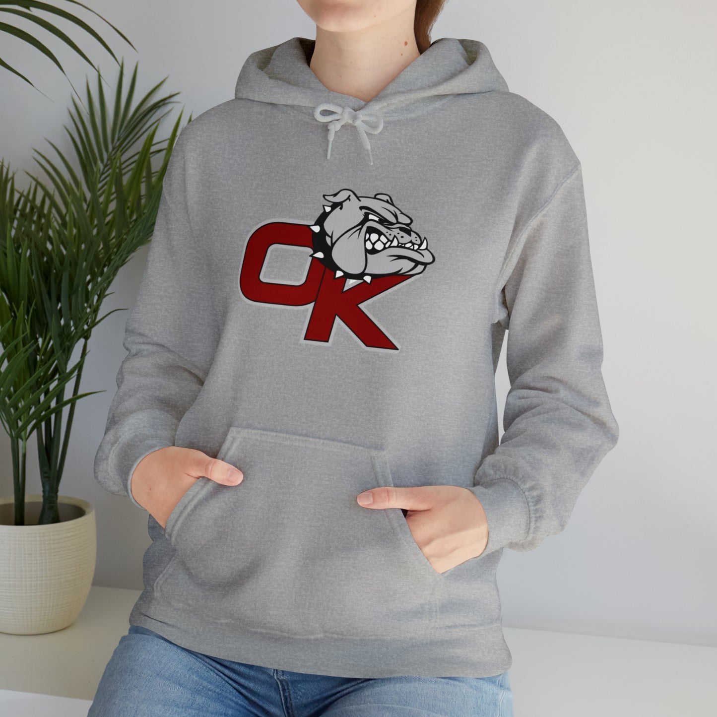 OK BULLDOGS-Unisex Heavy Blend™ Hooded Sweatshirt