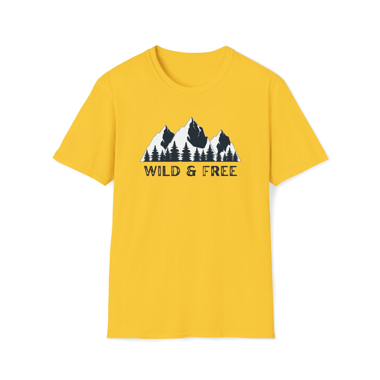 WILD AND FREE-Unisex Softstyle T-Shirt