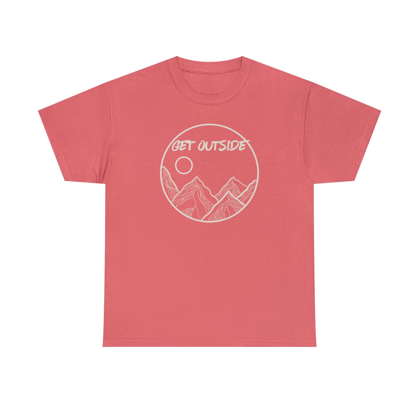 GET OUTSIDE TEE-Unisex Heavy Cotton Tee