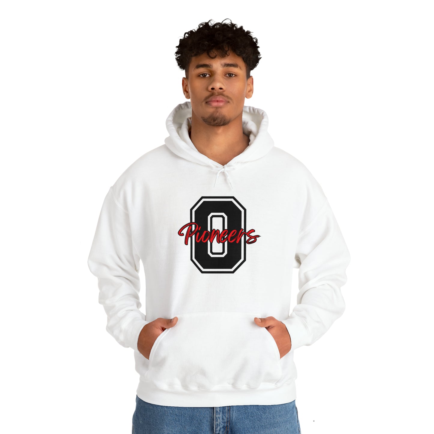 OMAK PIONEERS "O" HOODIE-Unisex Heavy Blend™ Hooded Sweatshirt