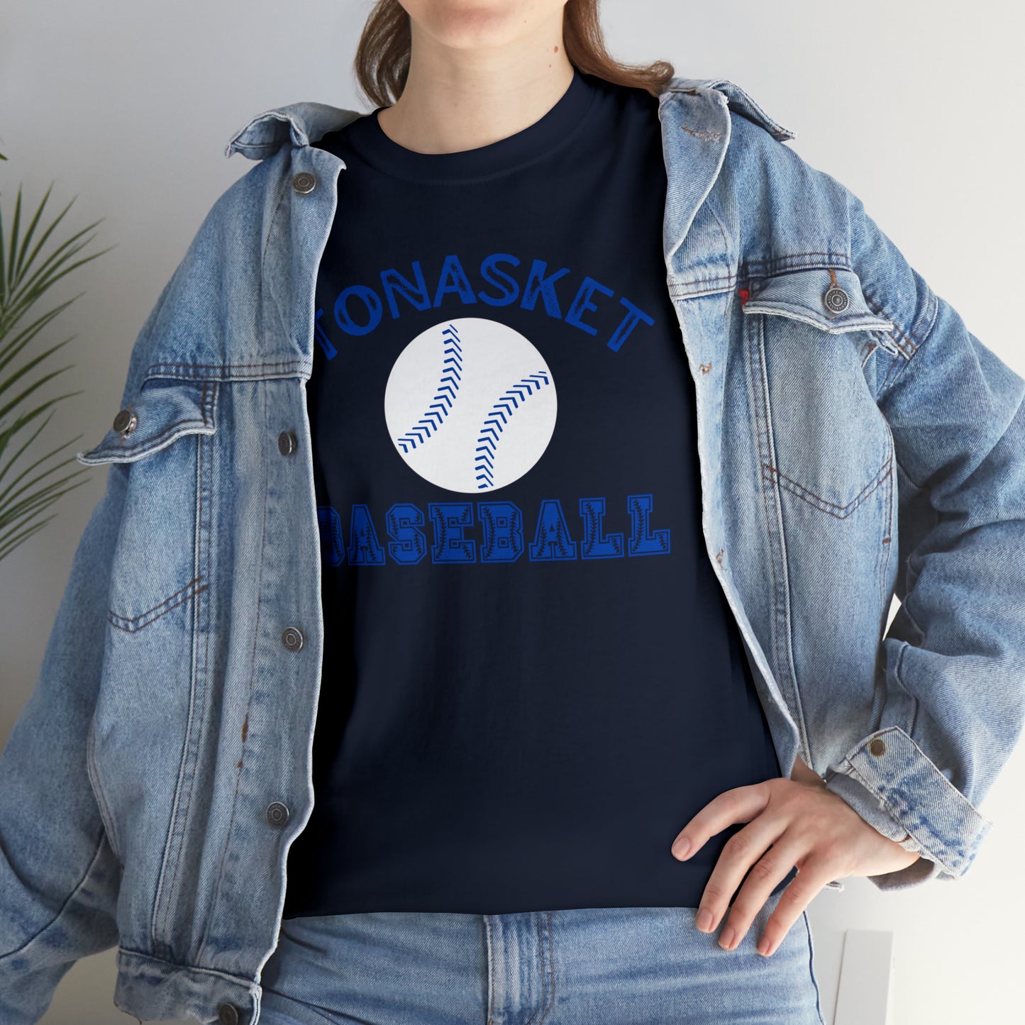 TONASKET BASEBALL-Unisex Heavy Cotton Tee