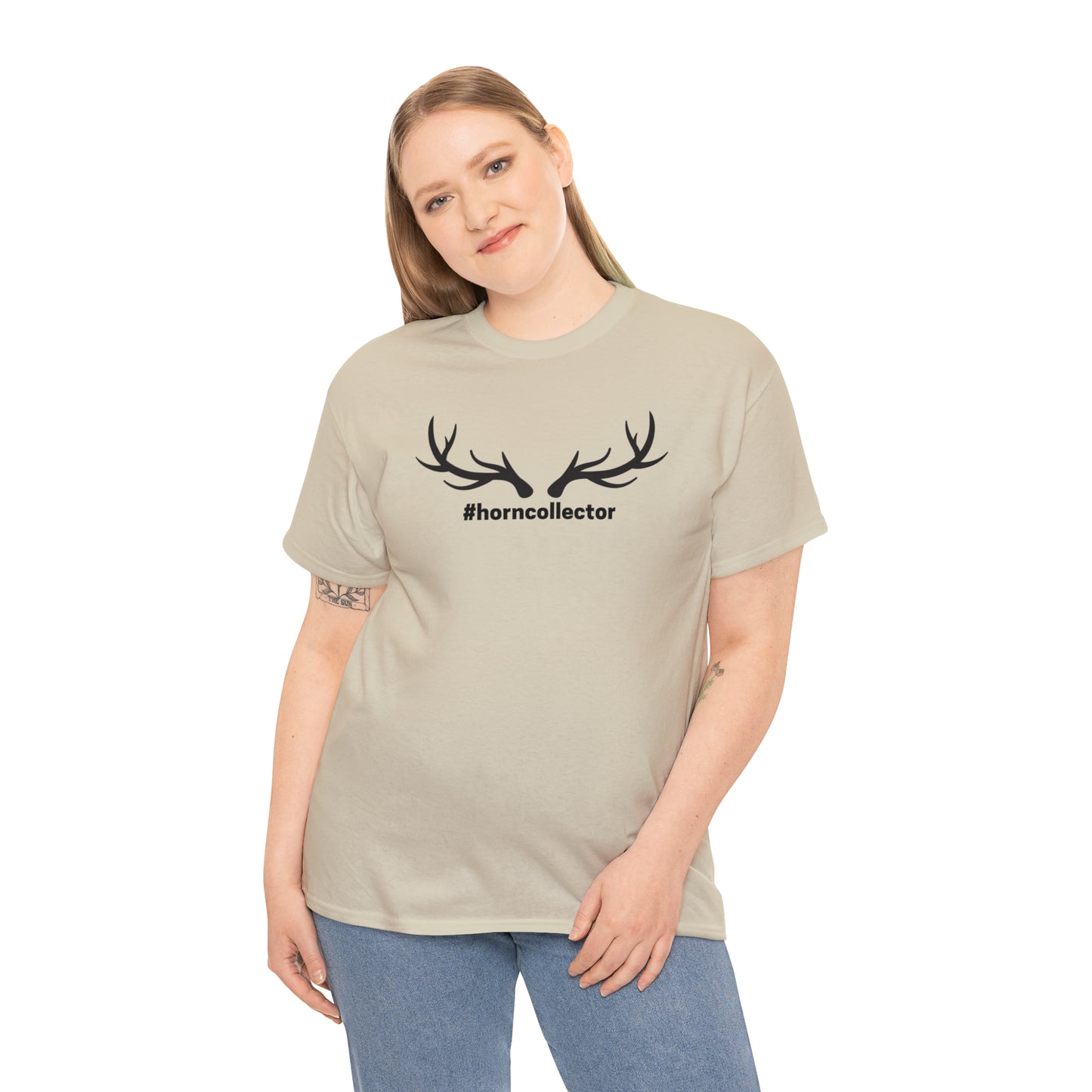 #HORNCOLLECTOR TEE-Unisex Heavy Cotton Tee