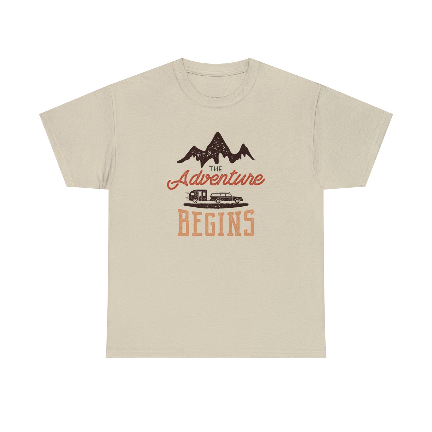 ADVENTURE TEE-Unisex Heavy Cotton Tee