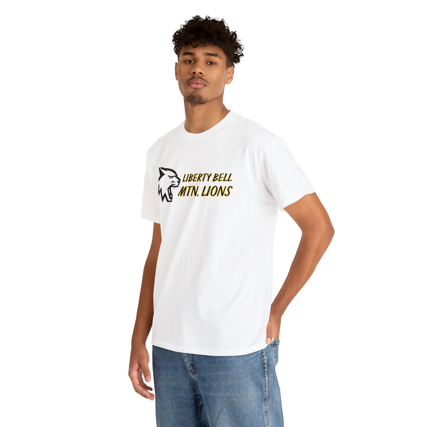 LIBERTY BELL MTN. LIONS-Unisex Heavy Cotton Tee