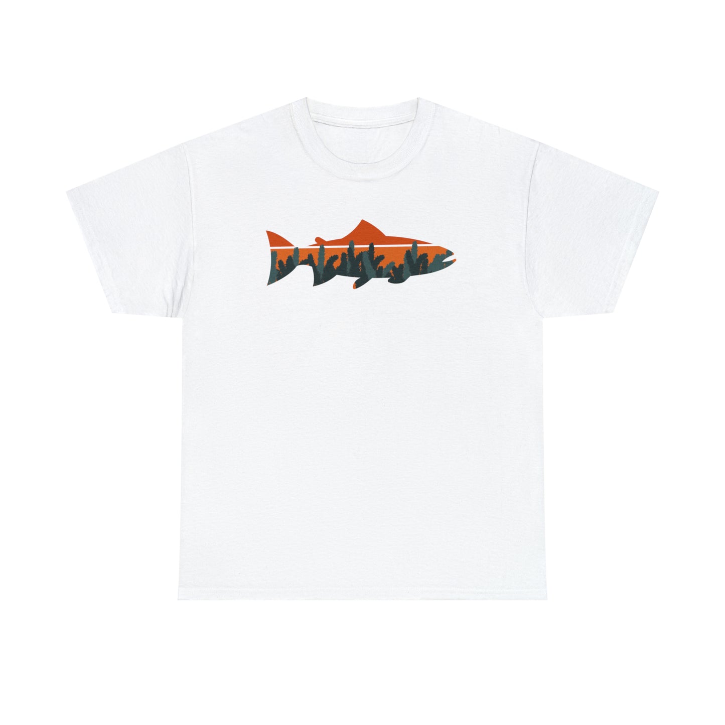 TROUT TEE-Unisex Heavy Cotton Tee