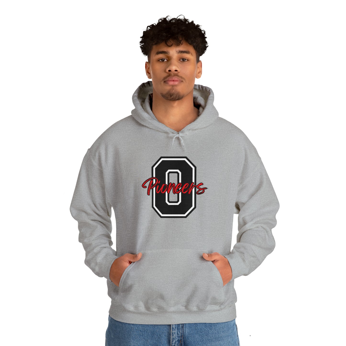 OMAK PIONEERS "O" HOODIE-Unisex Heavy Blend™ Hooded Sweatshirt