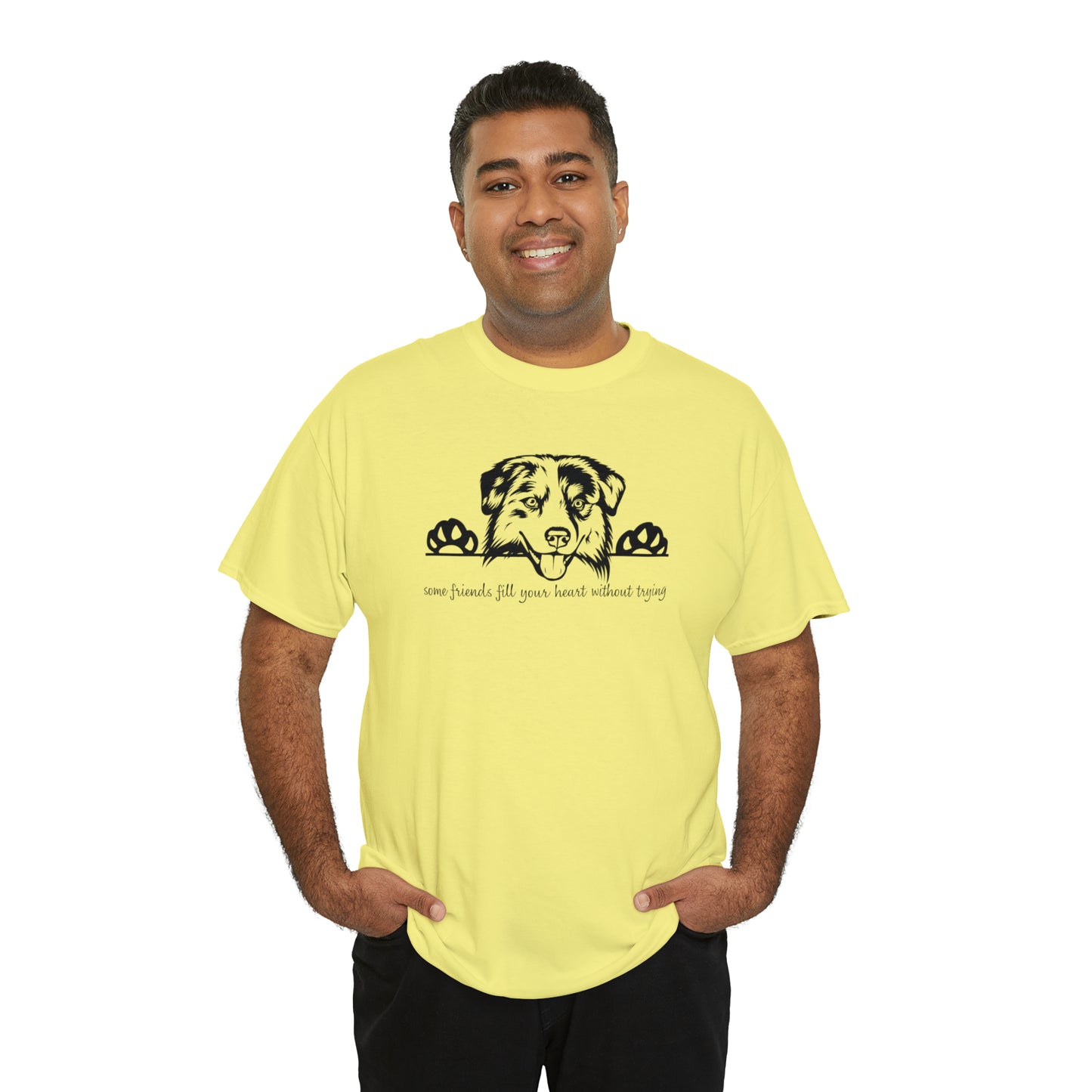 AUSSIE FRIENDS TEE--Unisex Heavy Cotton Tee