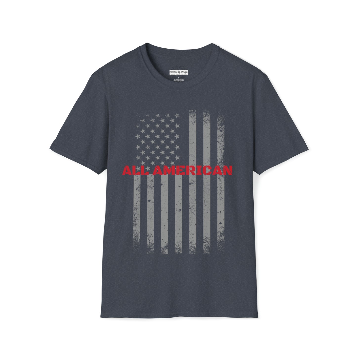 ALL AMERICAN TEE-Unisex Softstyle T-Shirt