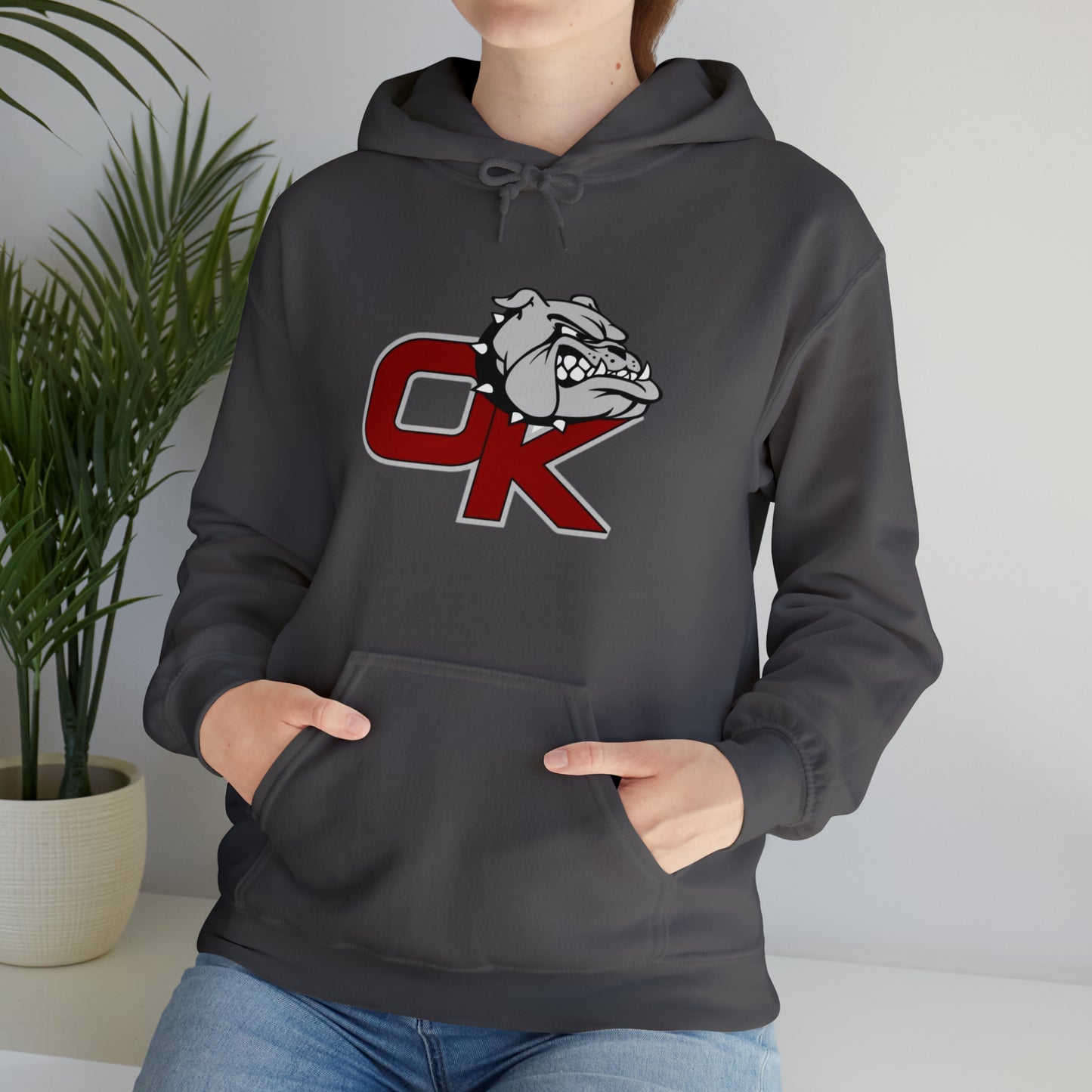 OK BULLDOGS-Unisex Heavy Blend™ Hooded Sweatshirt