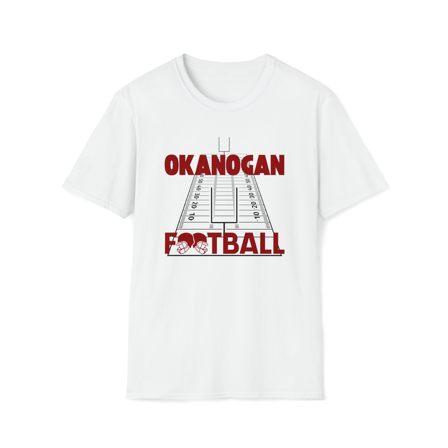 OK FOOTBALL FIELD TEE-Unisex Softstyle T-Shirt