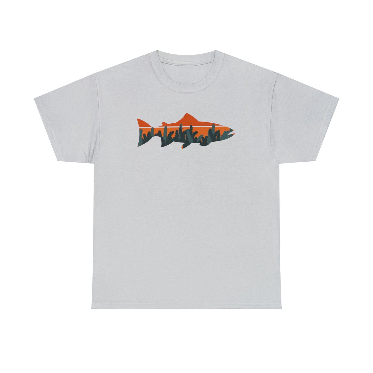 TROUT TEE-Unisex Heavy Cotton Tee