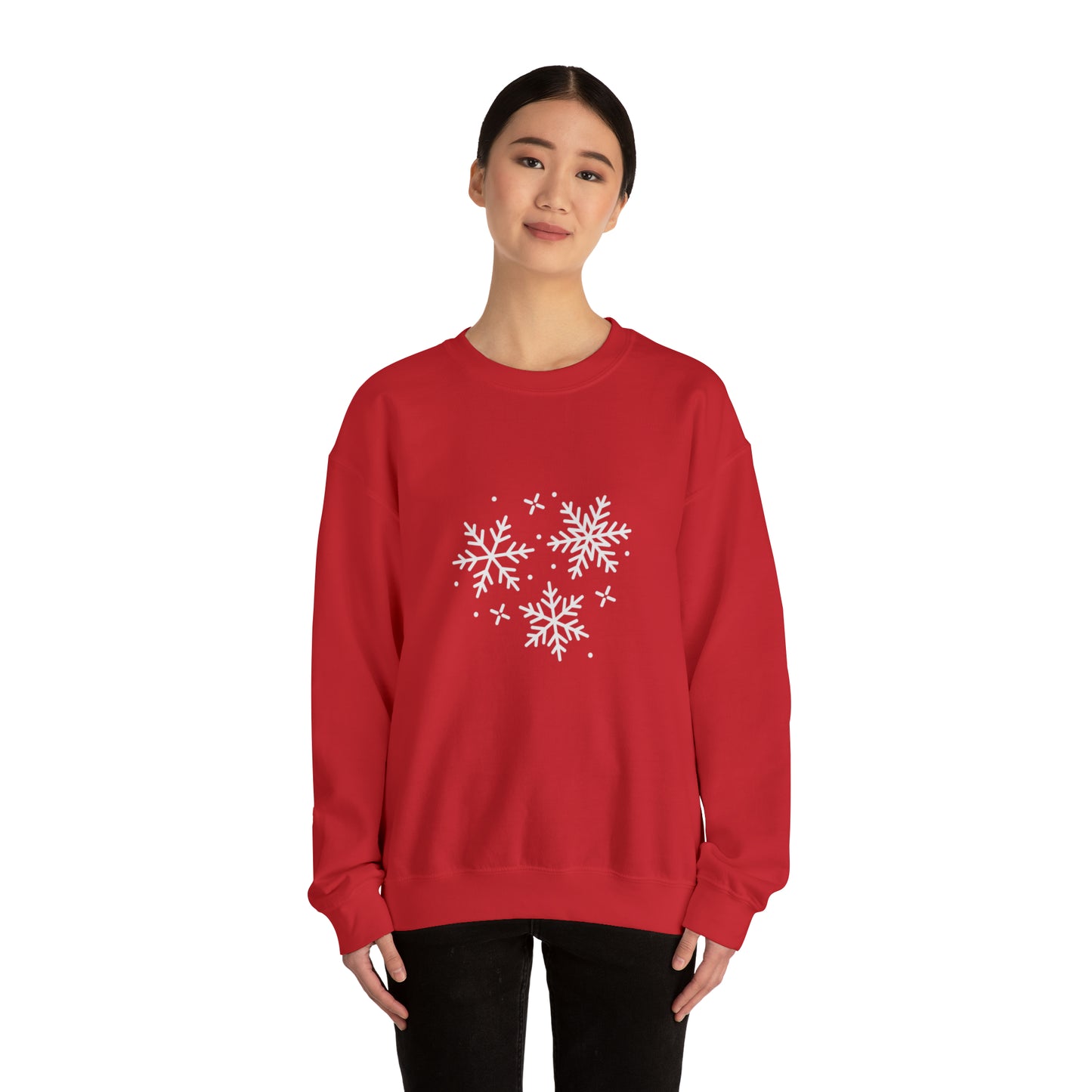 Snowflake Crewneck Sweatshirt