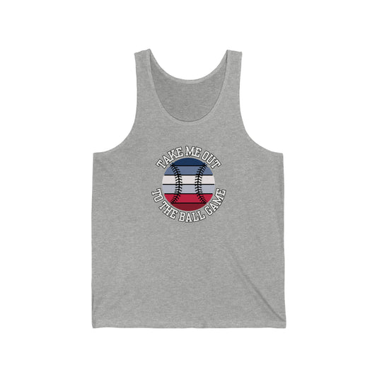 TAKE ME OUT TO THE BALL GAME TANK-Unisex Jersey Tank