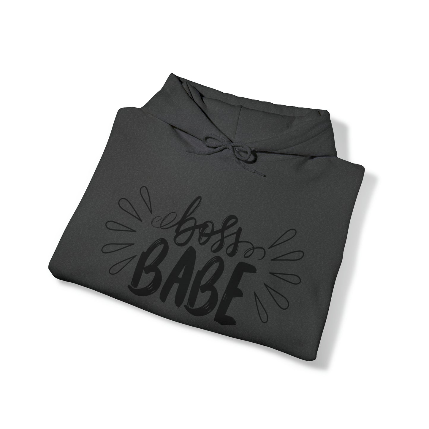 BOSS BABE HOODIE-Unisex Heavy Blend™ Hooded Sweatshirt