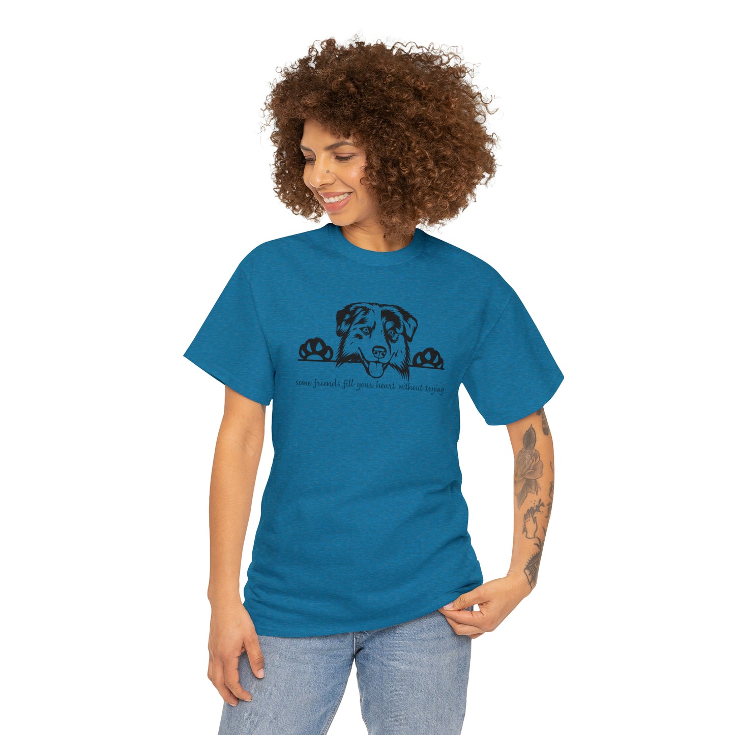 AUSSIE FRIENDS TEE--Unisex Heavy Cotton Tee