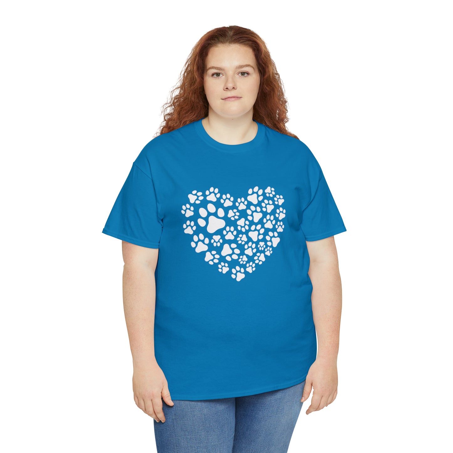 HEART OF PAWS-Unisex Heavy Cotton Tee