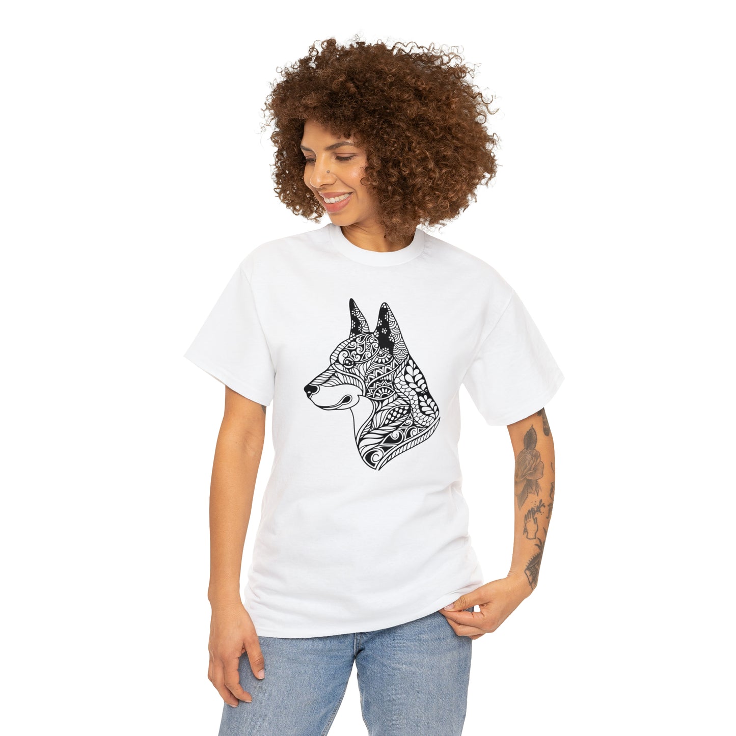 Heeler Tee-Unisex Heavy Cotton Tee