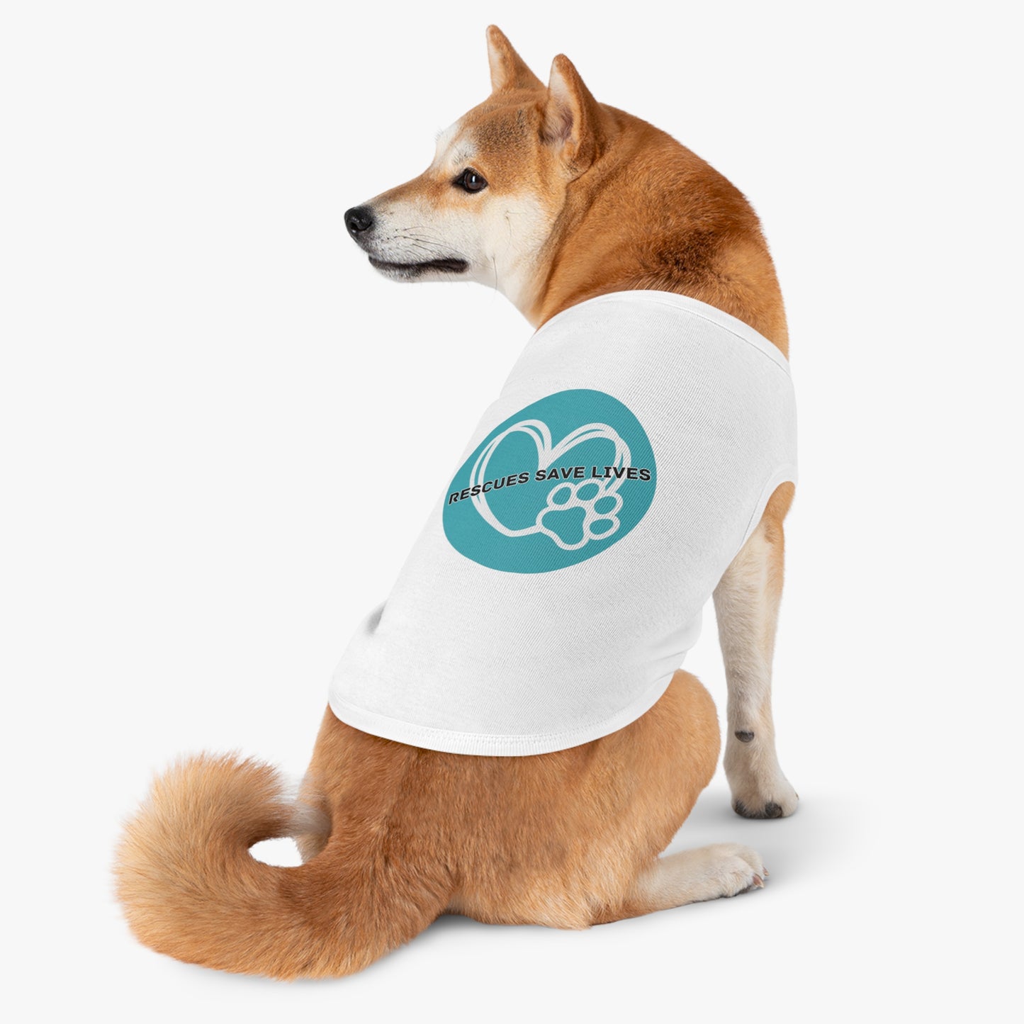 RESCUES SAVE LIVES-Pet Tank Top