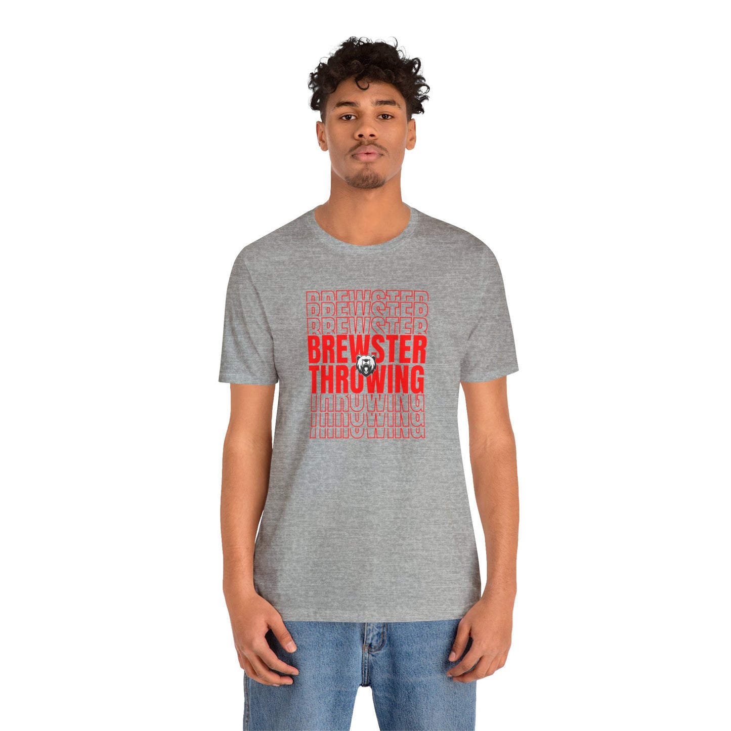 Brewster Throwing Unisex Jersey Short Sleeve Tee