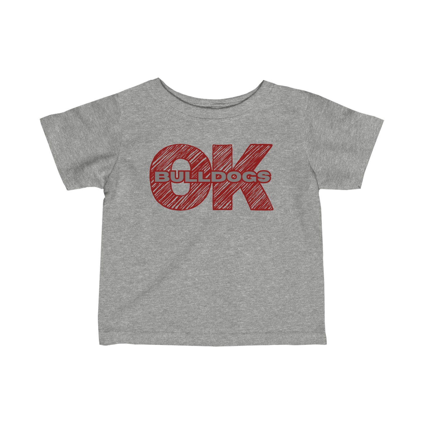 OK BULLDOGS BABY TEE-Infant Fine Jersey Tee