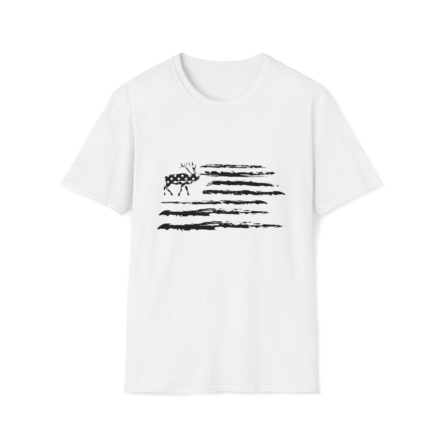 HUNTING FLAG TEE-Unisex Softstyle T-Shirt