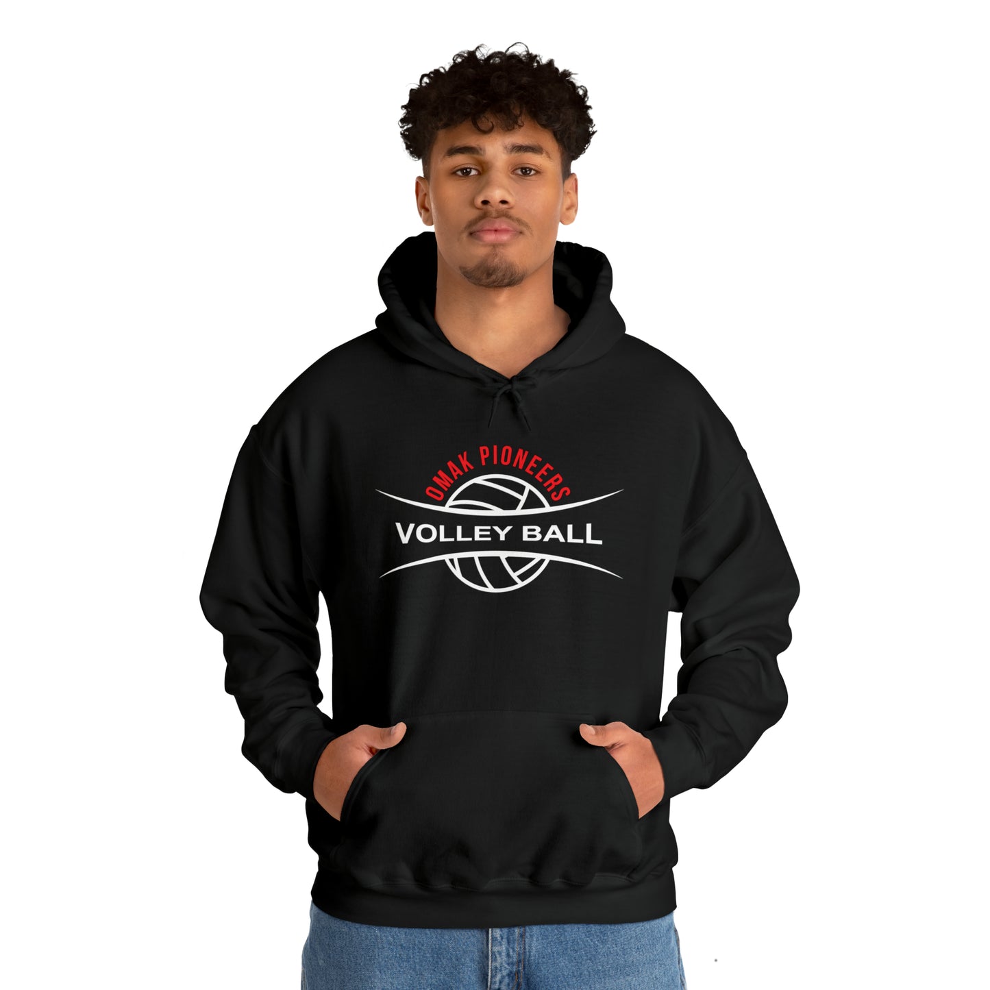 OMAK VOLLEYBALL HOODIE Unisex Heavy Blend