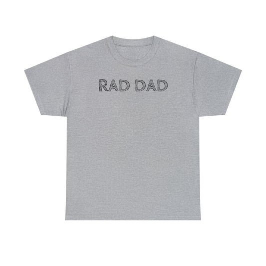 RAD DAD TEE-Unisex Heavy Cotton Tee