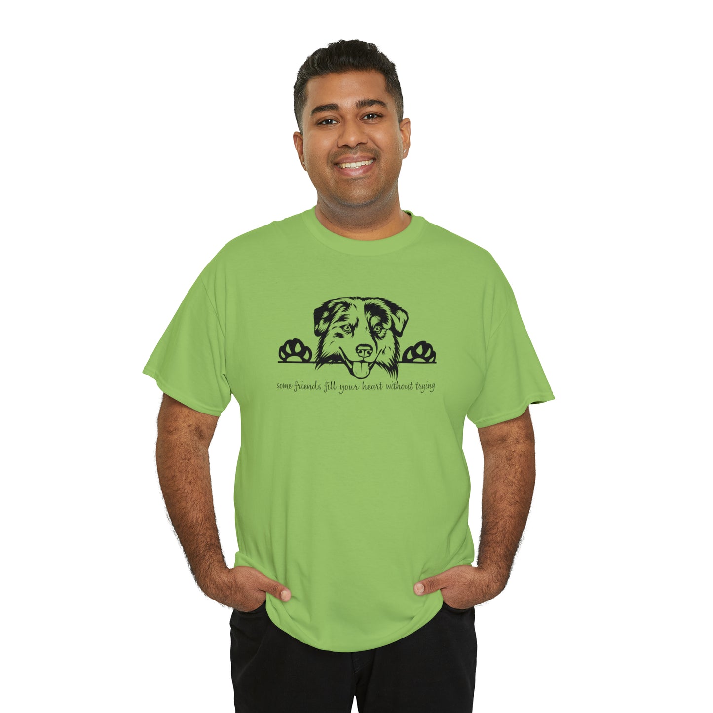 AUSSIE FRIENDS TEE--Unisex Heavy Cotton Tee