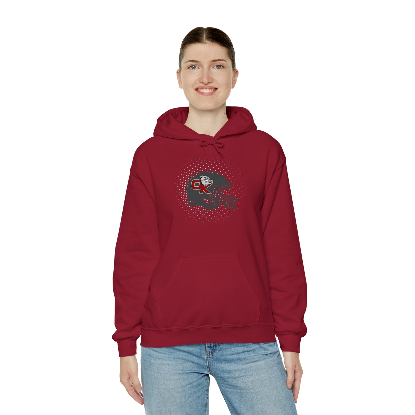 Okanogan BULLDOGS HOODIE-Unisex Heavy Blend™ Hooded Sweatshirt