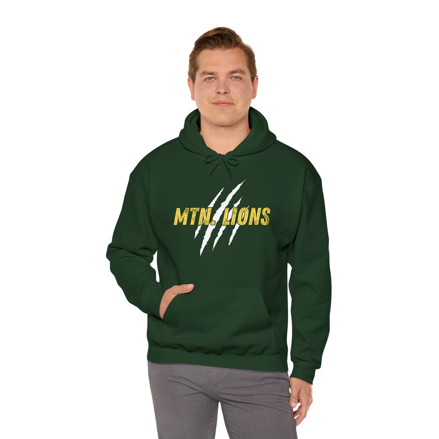 LB MTN LIONS CLAW HOODIE-Unisex Heavy Blend™ Hooded Sweatshirt