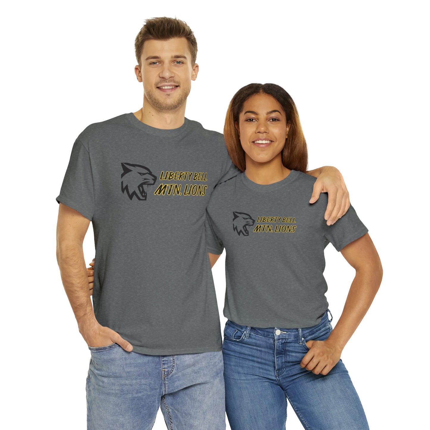 LIBERTY BELL MTN. LIONS-Unisex Heavy Cotton Tee