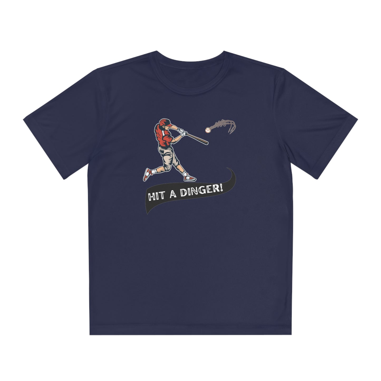 HIT A DINGER TEE--Youth Competitor Tee