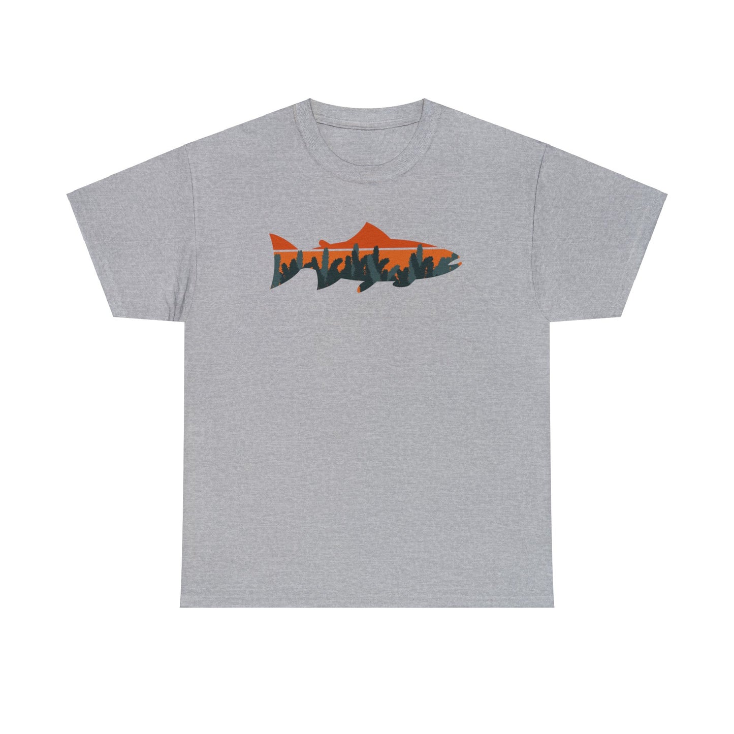 TROUT TEE-Unisex Heavy Cotton Tee