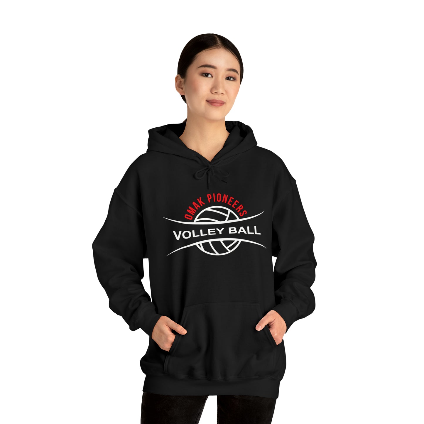 OMAK VOLLEYBALL HOODIE Unisex Heavy Blend