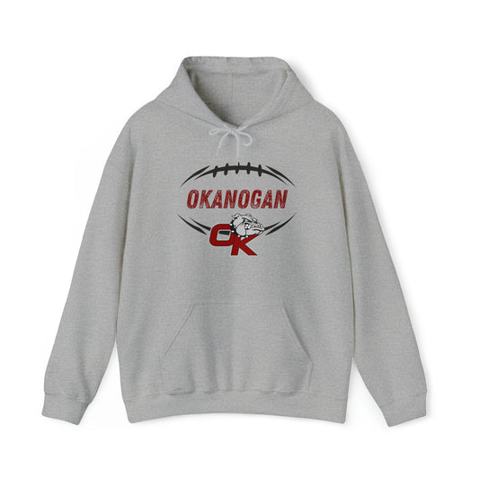 BULLDOGS FOOTBALL-Unisex Heavy Blend™ Hooded Sweatshirt